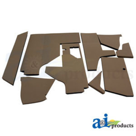 A & I PRODUCTS Cab Upholstery Kit, Tan 0" x0" x0" A-CKT350